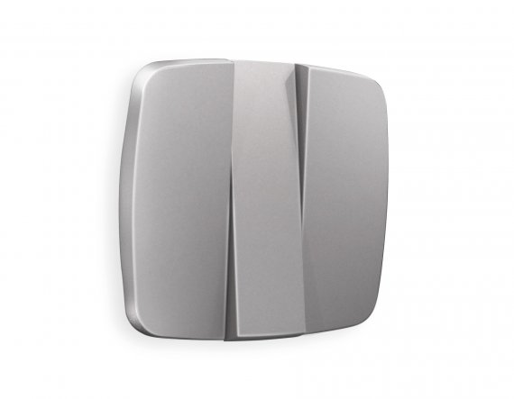 Фотография товара 'Ambrella OP5050 Лицевая панель OMEGA (Сталь матовый) для 3-клавишных выключателей'