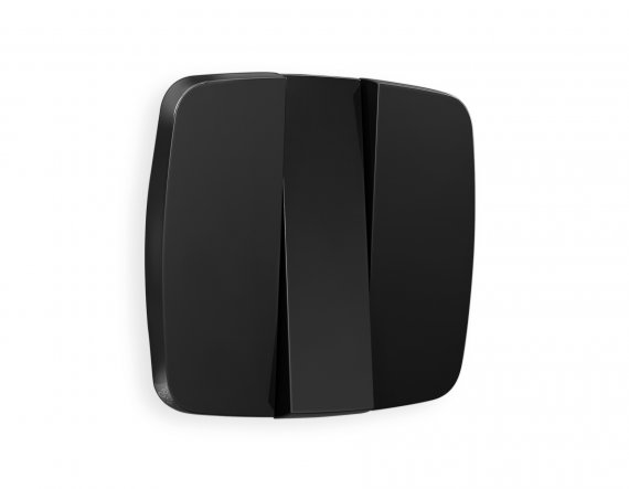 Фотография товара 'Ambrella OP8050 Лицевая панель OMEGA (Черный матовый) для 3-клавишных выключателей'