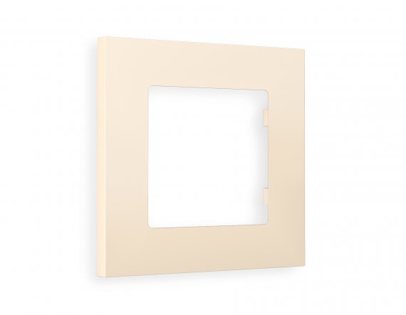 Фотография товара 'Ambrella AF250331 Рамка ALFA Qubi (Бежевый матовый) 1-ая'