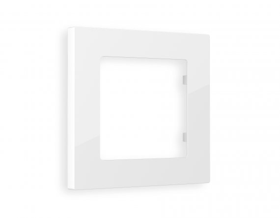 Фотография товара 'Ambrella AF220101 Рамка ALFA Techno (Белый глянец) 1-ая'