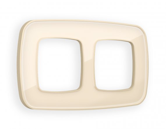 Фотография товара 'Ambrella OF640302 Рамка OMEGA Coint (Бежевый Стекло органическое) 2-ая'