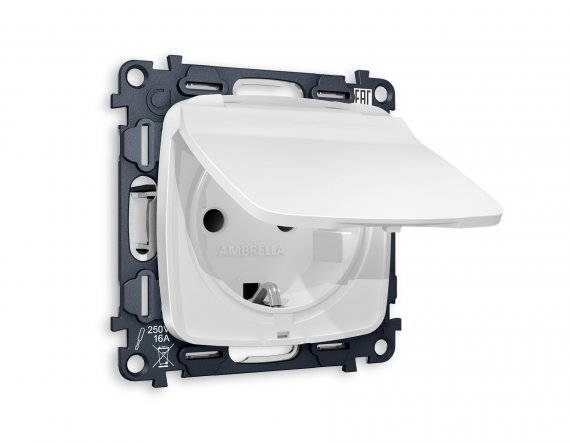 Фотография товара 'Ambrella MO128010 Комплект механизма электрической розетки OMEGA'