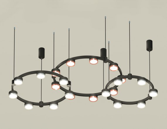 Фотография товара 'Ambrella XR92092100 Комплект подвесного светильника GX53 (A9209, C9242, C9238, C9232, N8118, N8126)'