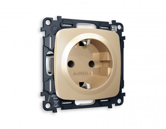Фотография товара 'Ambrella MO607010 Комплект механизма электрической розетки OMEGA'