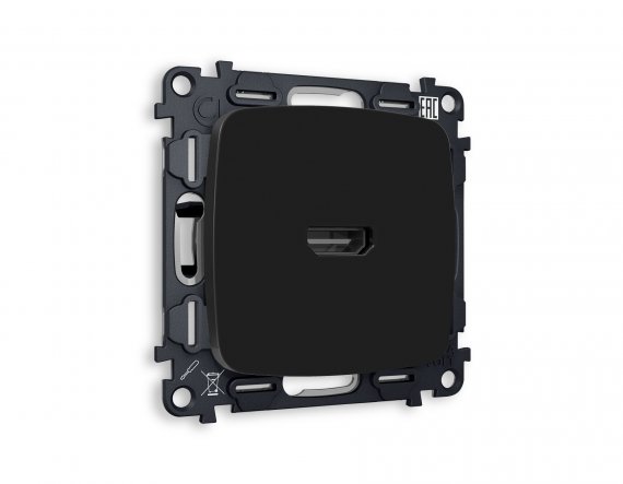 Фотография товара 'Ambrella MO814010 Комплект механизма розетки HDMI 2.0 OMEGA'