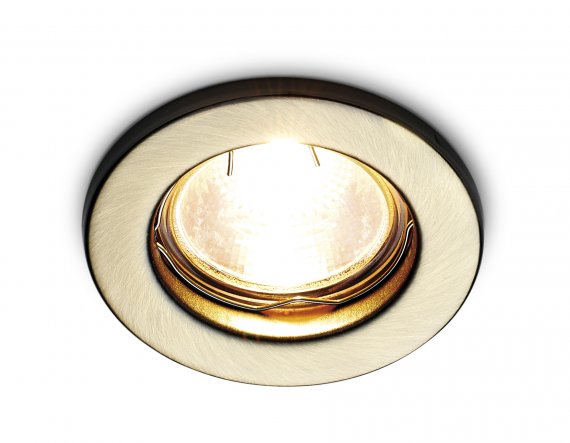 Фотография товара 'Ambrella Встраиваемый точечный светильник бронза MR16'