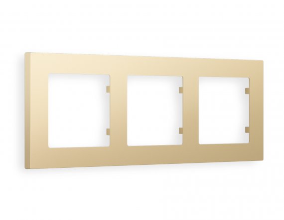 Фотография товара 'Ambrella AF220603 Рамка ALFA Techno (Шампань) 3-ая'