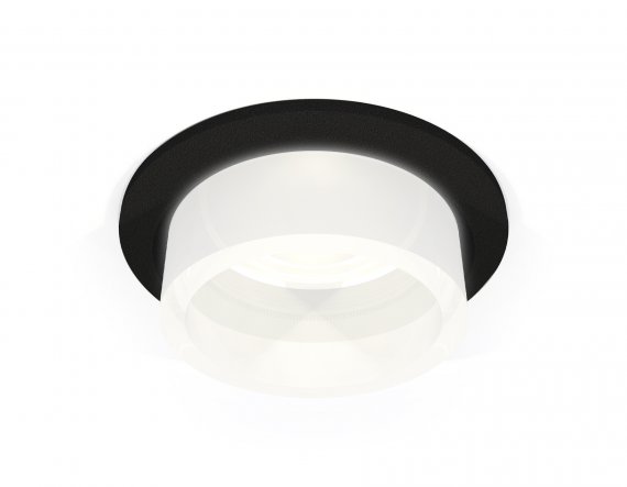 Фотография товара 'Ambrella XC6513066 Комплект встраиваемого светильника с акрилом SBK/FR'