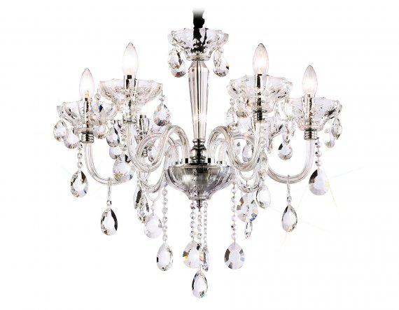 Фотография товара 'Ambrella TR4900 Подвесная люстра с хрусталем E14/6 max 40W D663*598'