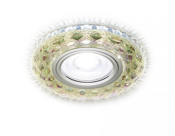 Фотография товара 'Ambrella S288 PR Встраиваемый точечный светильник со светодиодной лентой MR16+3W'