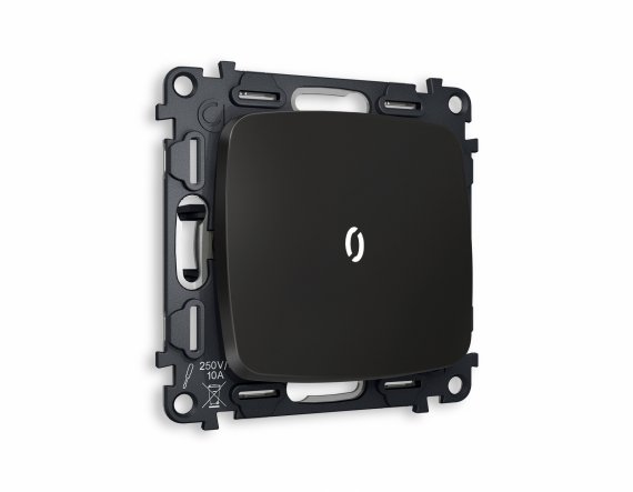 Фотография товара 'Ambrella MO802035 Комплект механизма 1-клавишного проходного выключателя с подсветкой 5600K'