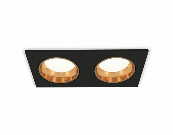 Фотография товара 'Ambrella XC6526004 Комплект встраиваемого светильника SBK/PYG'