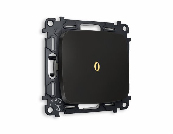 Фотография товара 'Ambrella MO802030 Комплект механизма 1-клавишного проходного выключателя с подсветкой 3200K'