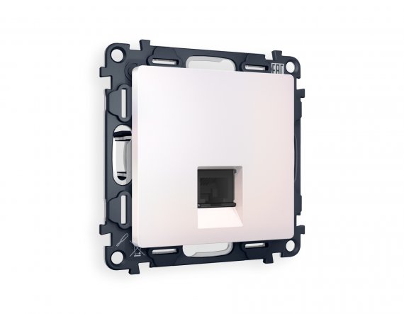 Фотография товара 'Ambrella MA212010 Комплект механизма компьютерной розетки ALFA'