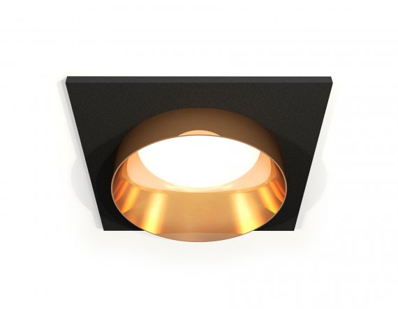 Фотография товара 'Ambrella XC6521024 Комплект встраиваемого светильника SBK/PYG'