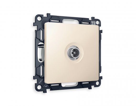 Фотография товара 'Ambrella MA333010 Комплект механизма TV розетки оконечной ALFA'