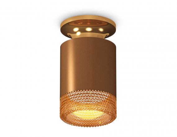 Фотография товара 'Ambrella XS6304131 Комплект накладного светильника SCF/PYG/CF'