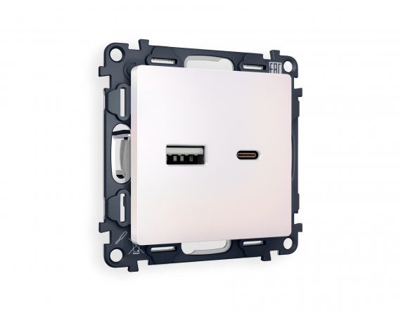 Фотография товара 'Ambrella MA211010 Комплект механизма розетки ALFA'