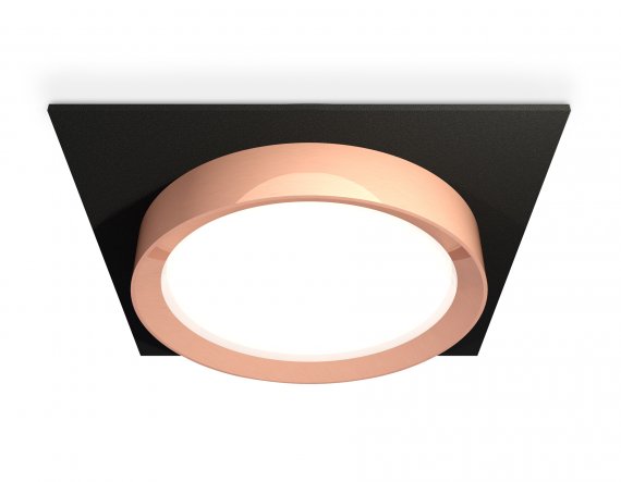 Фотография товара 'Ambrella XC8062006 Комплект встраиваемого светильника SBK/PPG'