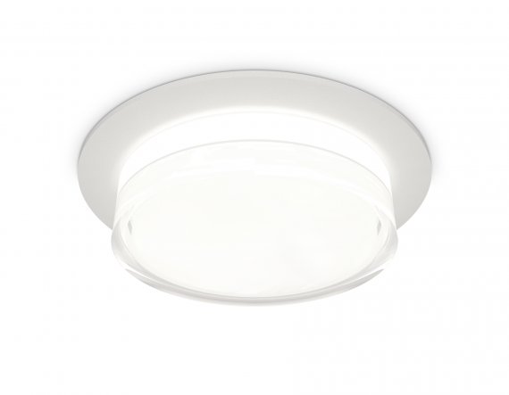 Фотография товара 'Ambrella XC8050024 Комплект встраиваемого светильника с акрилом SWH/FR/CL'