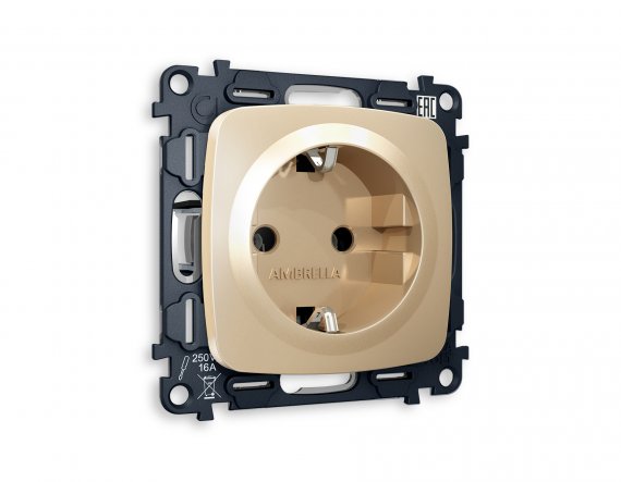 Фотография товара 'Ambrella MO606010 Комплект механизма электрической розетки OMEGA'