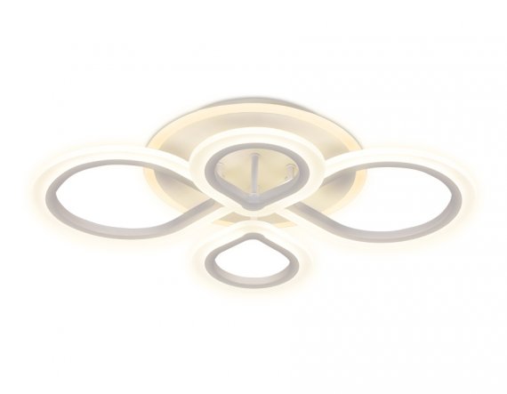 Фотография товара 'Ambrella FA520 Потолочный светодиодный светильник с пультом и подсветкой 80W+28W 650*410*80'