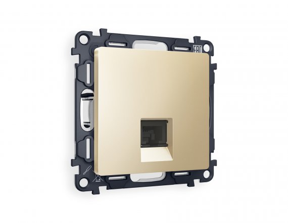 Фотография товара 'Ambrella MA612010 Комплект механизма компьютерной розетки ALFA'