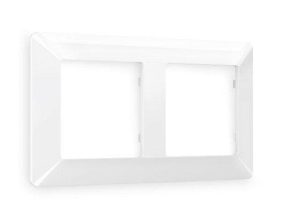 Фотография товара 'Ambrella AF110102 Рамка ALFA Line (Белый глянец) 2-ая'