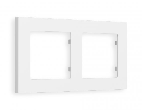 Фотография товара 'Ambrella AF220122 Рамка ALFA Techno (Белый матовый) 2-ая'