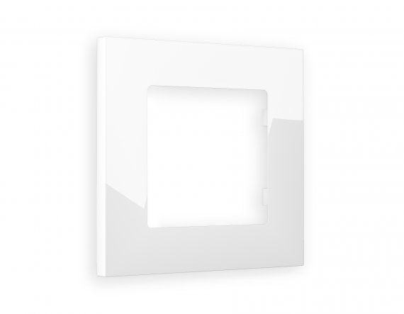 Фотография товара 'Ambrella AF250101 Рамка ALFA Qubi (Белый глянец) 1-ая'