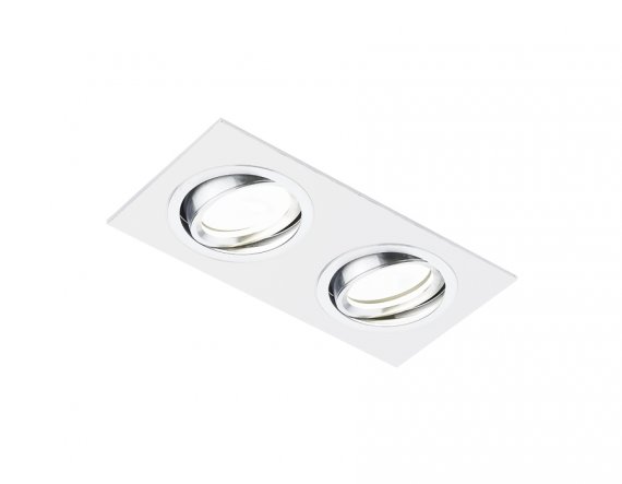 Фотография товара 'Ambrella A601/2 W Встраиваемый потолочный точечный светильник'