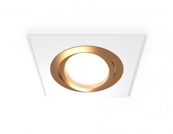 Фотография товара 'Ambrella XC7631083 Комплект встраиваемого поворотного светильника SWH/PYG'