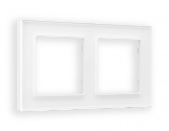 Фотография товара 'Ambrella AF330102 Рамка ALFA Platos (Белый Стекло органическое) 2-ая'