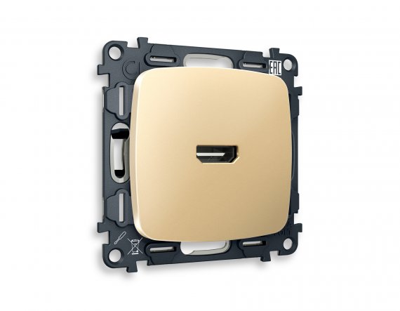 Фотография товара 'Ambrella MO614010 Комплект механизма розетки HDMI 2.0 OMEGA'