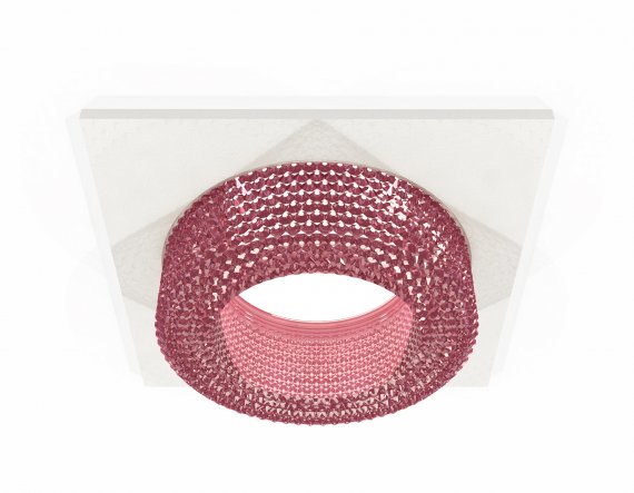 Фотография товара 'Ambrella XC7631022 Комплект встраиваемого светильника SWH/PI'