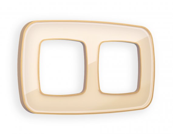 Фотография товара 'Ambrella OF640342 Рамка OMEGA Coint (Бежевый Стекло органическое/Шампань) 2-ая'