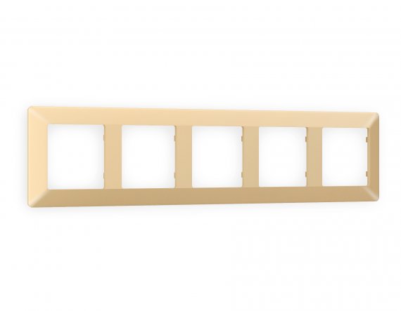 Фотография товара 'Ambrella AF110605 Рамка ALFA Line (Шампань) 5-ая'