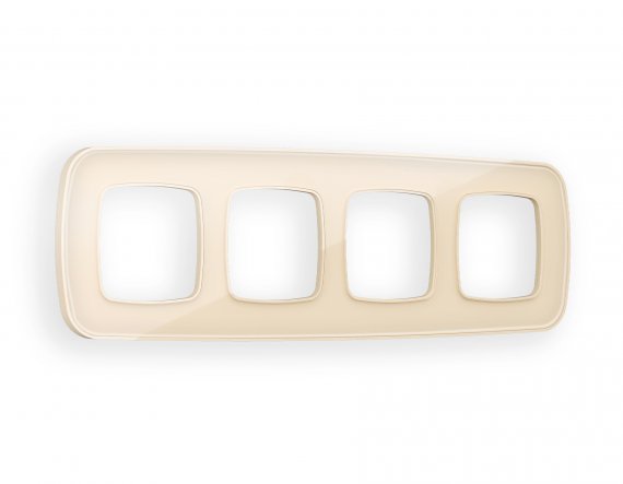 Фотография товара 'Ambrella OF640304 Рамка OMEGA Coint (Бежевый Стекло органическое) 4-ая'