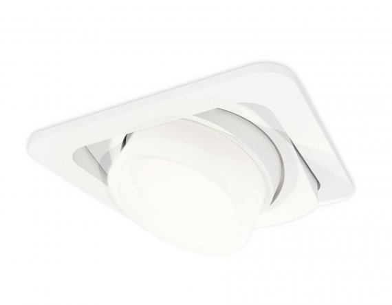 Фотография товара 'Ambrella XC7658083 Комплект встраиваемого поворотного светильника SWH/FR/CL'