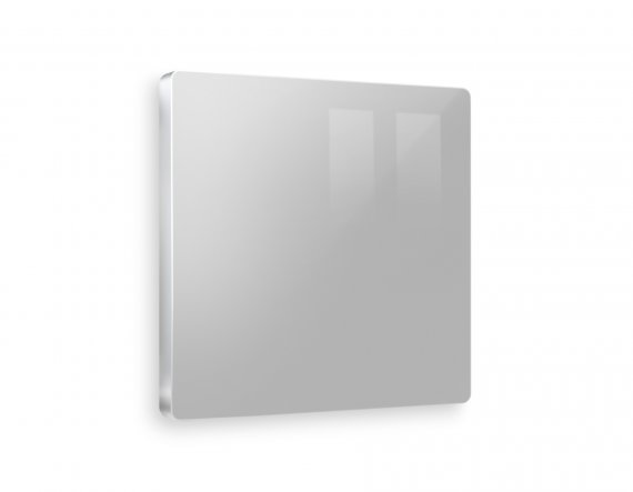 Фотография товара 'Ambrella AP4160 Лицевая панель ALFA (Серебро глянец) заглушка для суппорта'