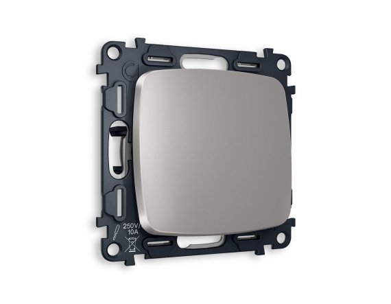 Фотография товара 'Ambrella MO501020 Комплект механизма 1-клавишного проходного выключателя OMEGA'