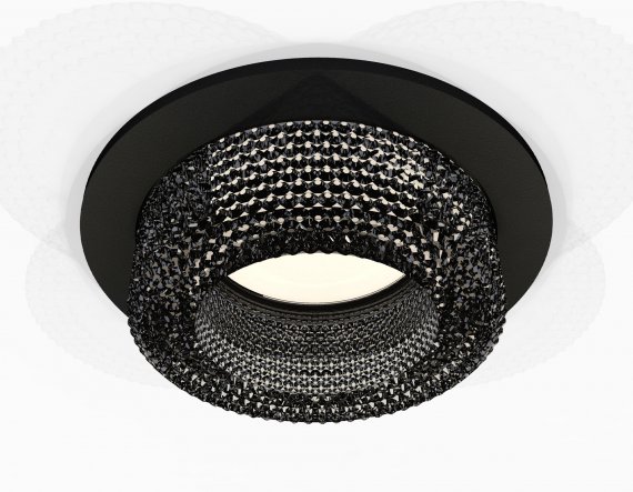 Фотография товара 'Ambrella XC7622021 Комплект встраиваемого светильника SBK/BK'