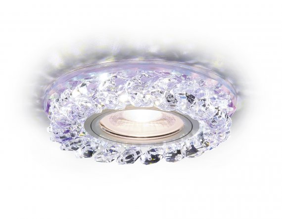 Фотография товара 'Ambrella S257 PR Встраиваемый точечный светильник со светодиодной лентой MR16+3W'