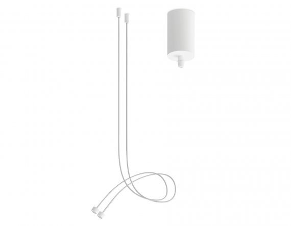 Фотография товара 'Ambrella A9208 Крепеж подвесной Techno Ring WH белый D60*1450mm'