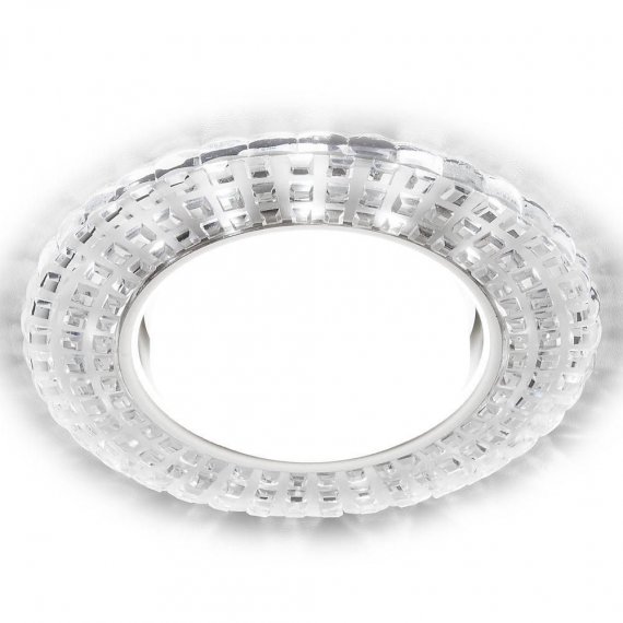 Фотография товара 'Ambrella G230 CL/CH Встраиваемый точечный светильник со светодиодной лентой GX53+3W'