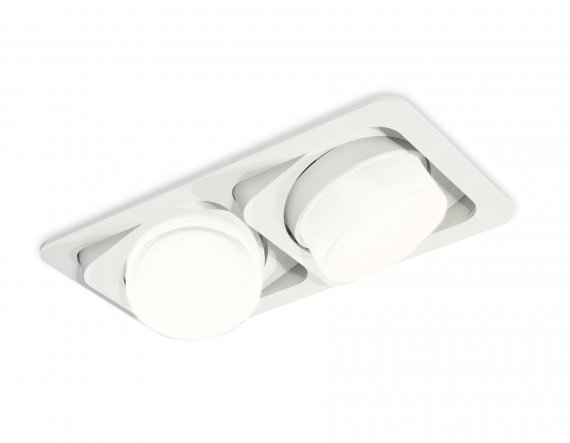 Фотография товара 'Ambrella XC7663083 Комплект встраиваемого поворотного светильника SWH/FR/CL'