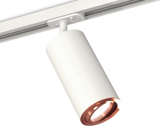 Фотография товара 'Ambrella XT7401082 Комплект поворотного трекового светильника SWH/PPG'