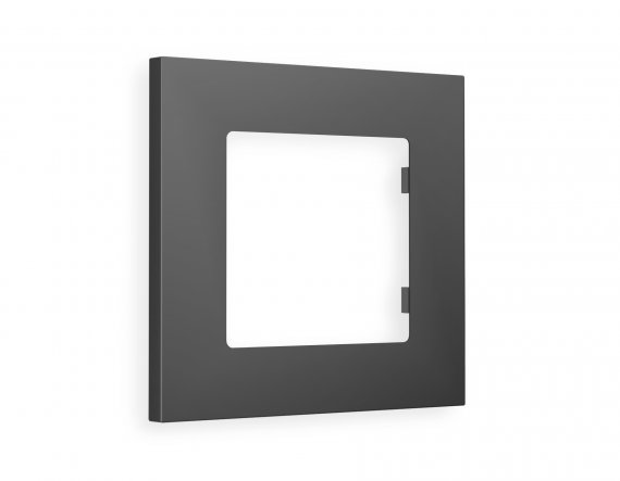 Фотография товара 'Ambrella AF250801 Рамка ALFA Qubi (Графит Мягкое касание) 1-ая'