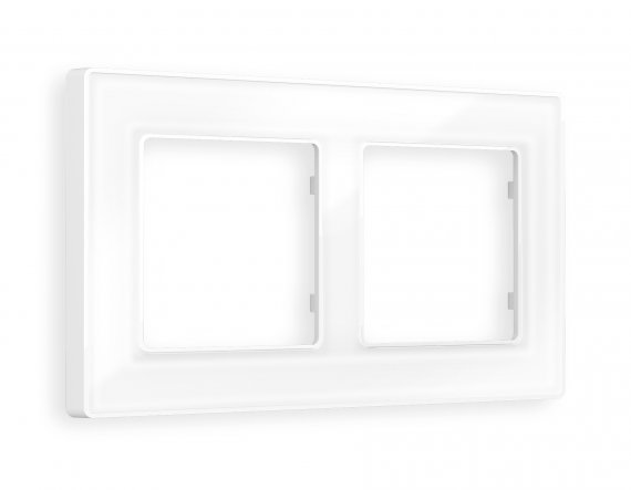 Фотография товара 'Ambrella AF580102 Рамка ALFA Arctic (Белый Стекло органическое) 2-ая'