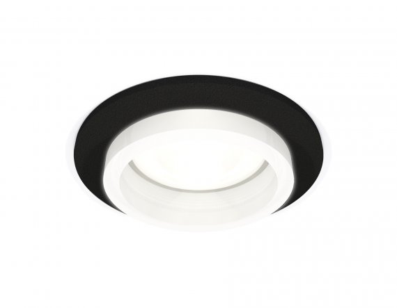 Фотография товара 'Ambrella XC6513065 Комплект встраиваемого светильника с акрилом SBK/FR'